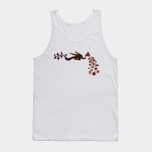 Flower Breathing Dragon Tank Top